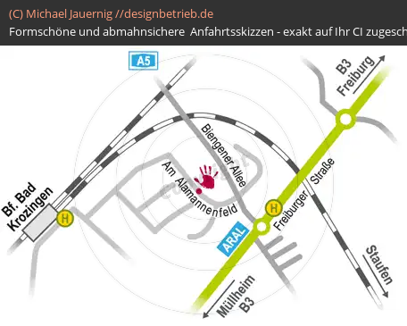 Lageplan Bad Krozingen Christlich-orientierte Privatschule (304)