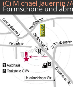 Lageplan München Ottobrunnerstraße (Lupe / Zoom) Driver Station (319)