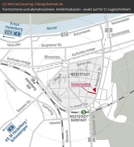Lageplan Heidelberg Kalkmann Wohnwerte GmbH & Co. KG (309)