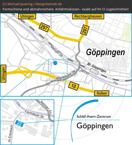 Lageplan Göppingen Schlaf-Atem-Zentrum Löwenstein Medical GmbH & Co. KG (530)
