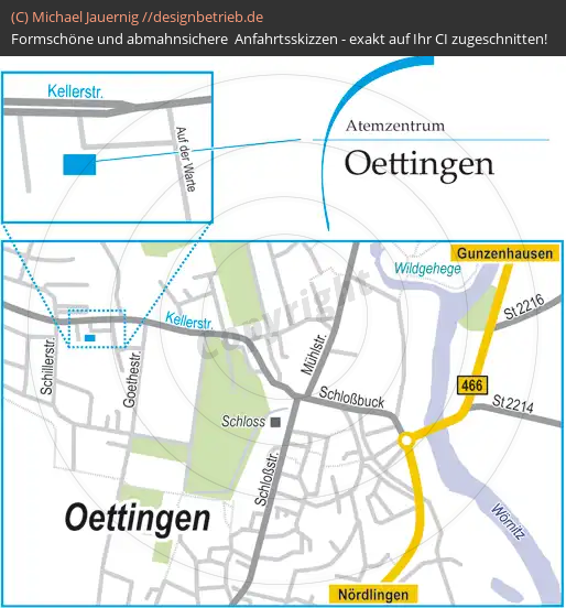 Lageplan Oettingen Atem-Zentrum | Löwenstein Medical GmbH & Co. KG (625)