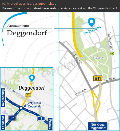 Lageplan Deggendorf Atem-Zentrum | Löwenstein Medical GmbH & Co. KG (631)